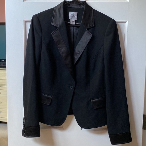 Vintage Calvin Klein Platinum Label tuxedo blazer - Picture 2 of 6